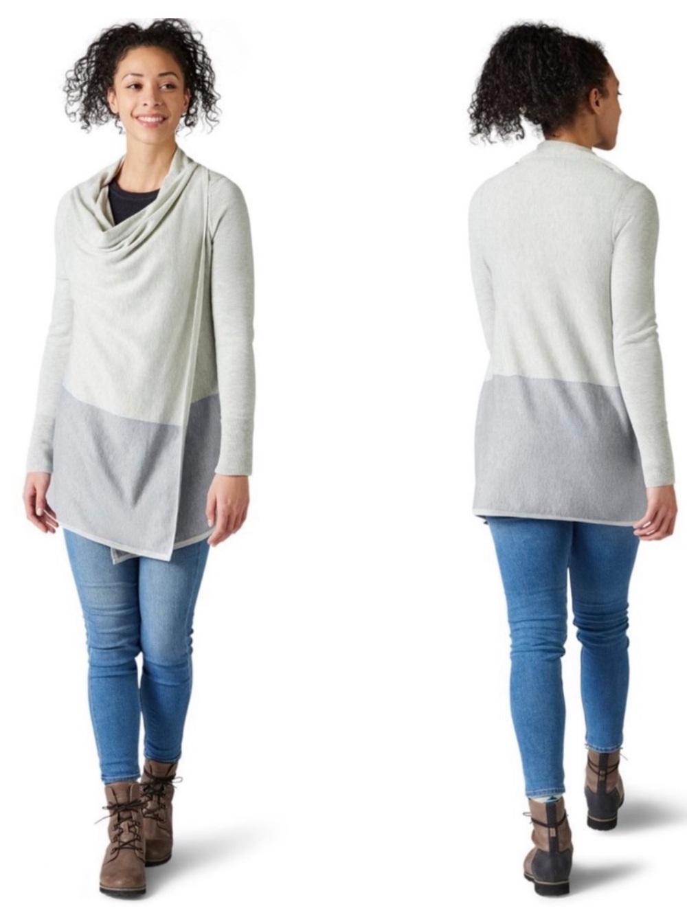 Smartwool Edgewood Wrap Sweater Lightweight Cardigan
